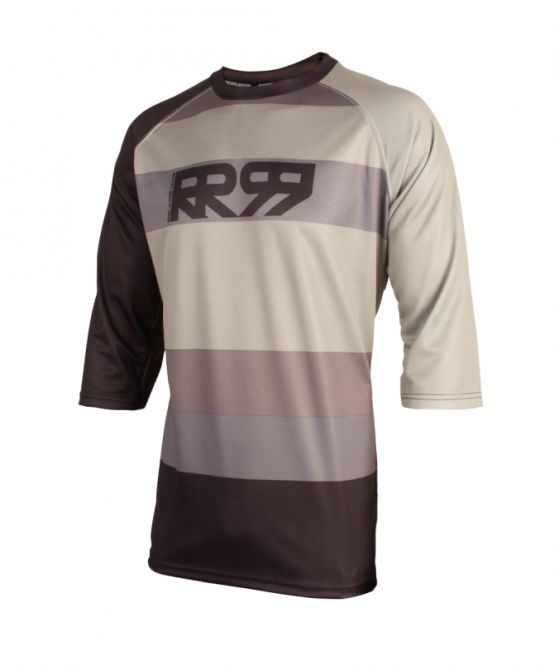 Royal Racing Drift 3/4 Sleeve Jersey  Black-Grey