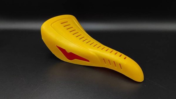 NOS &Sigma;έ&lambda;&alpha; Selle Italia ISCASELLE BMX Seat Yellow/RED 80's Old School