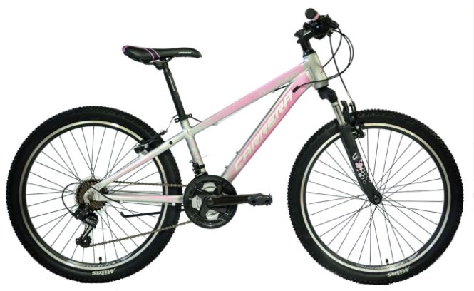 Ποδήλατο CARRERA M4 2000 V 24&#039;&#039; Lady Silver/Pink 30cm