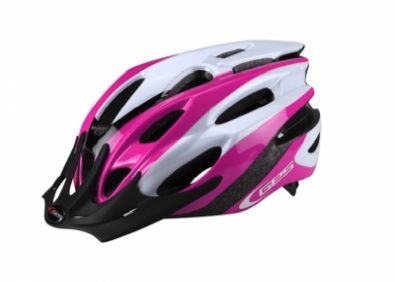 Κράνος GES Rocket Pink/White/Black L (58-62cm) H406Q92