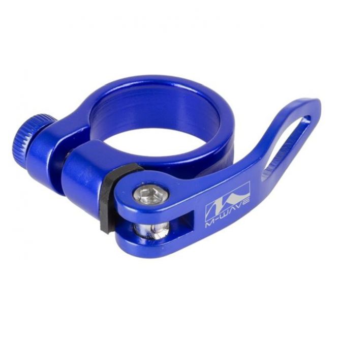 Κολάρο Σέλλας M-WAVE CLAMPY QR 31.8 mm - Blue