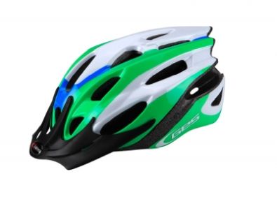 Κράνος Παιδικό GES Apache H300Q62 Green/White/Blue (47-53cm)