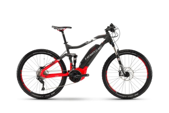Ποδήλατο Ηλεκτρικό Haibike sDuro FullSeven 6.0 2018 Yamaha - Anthracite/Red/White