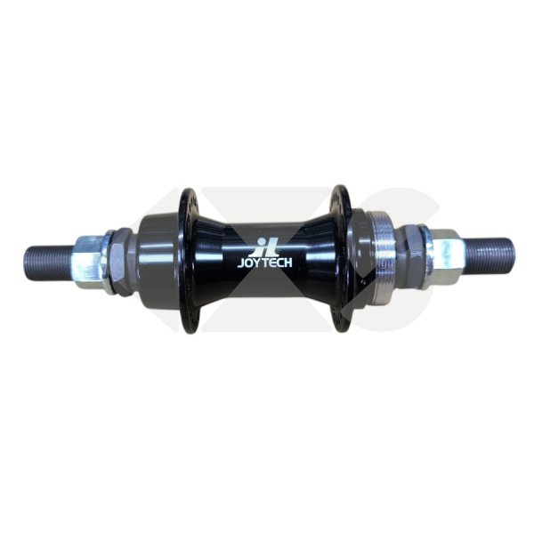 Κέντρο Οπίσθιο BMX Joy-Tech Alloy Low Flange με Άξονα 185mm x 14mm - 48H Black
