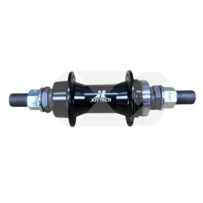 Κέντρο Οπίσθιο BMX Joy-Tech Alloy Low Flange με Άξονα 185mm x 14mm - 48H Black