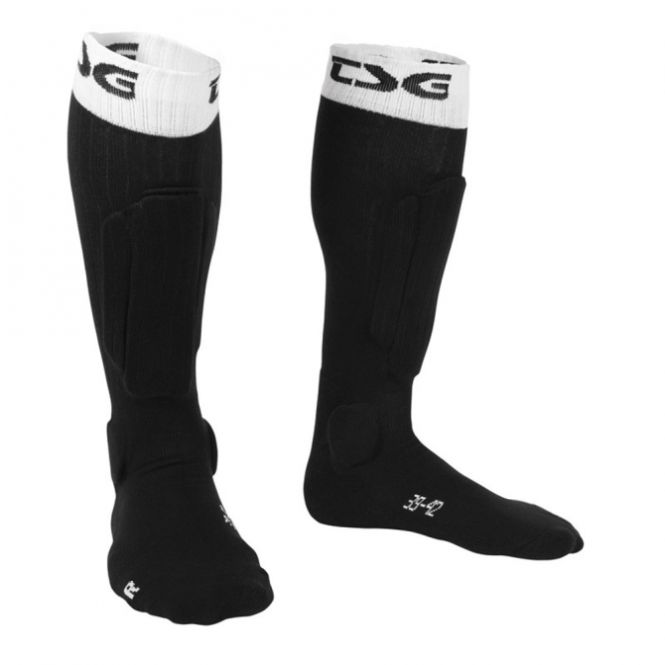 Κάλτσες με Προστασία TSG RIOT Black