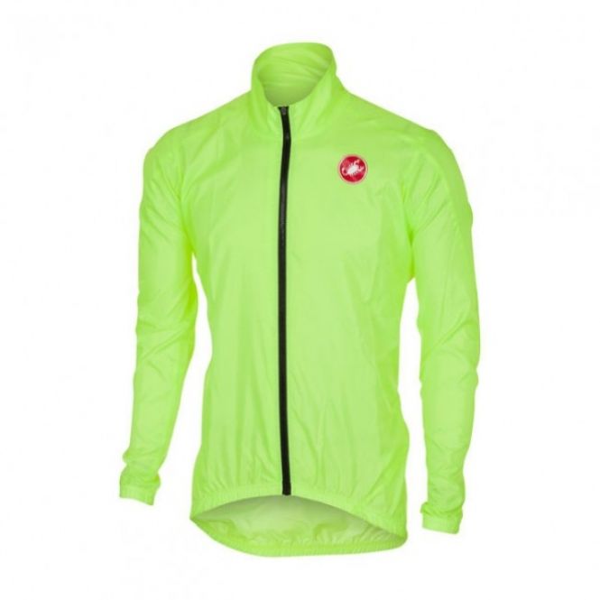 Αντιανεμικό Castelli Squadra Long ER Jacket (Yellow)