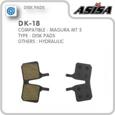 Τακάκια Μεταλλικά ASISA DK-18s για Magura MT 5