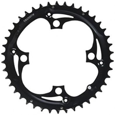Φύλλο Δισκοβραχίονα Truvativ Mtb 42T 4 Bolt 104Mm Bcd Matte Black 104 Bcd