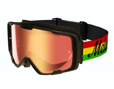 Μάσκα Melon Parker Mask Black / Red Chrome / Rasta