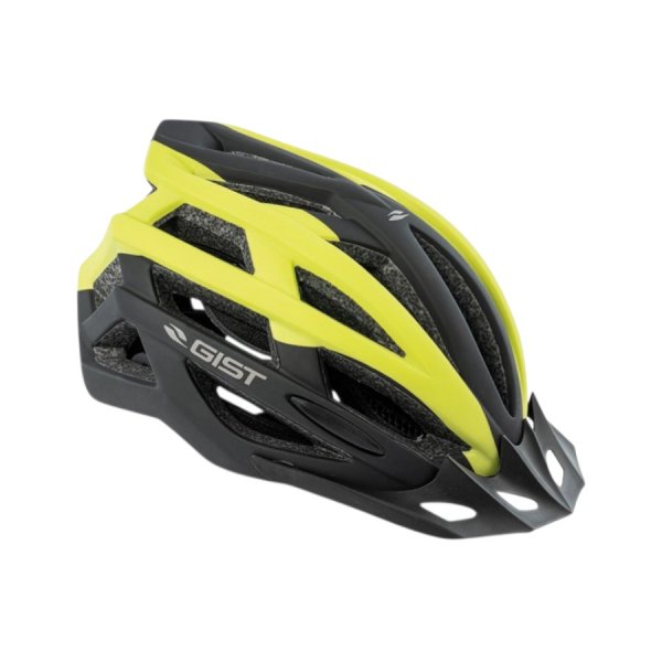 Κράνος GIST Planet Plus Matt Black/Lime S-M (52-58)