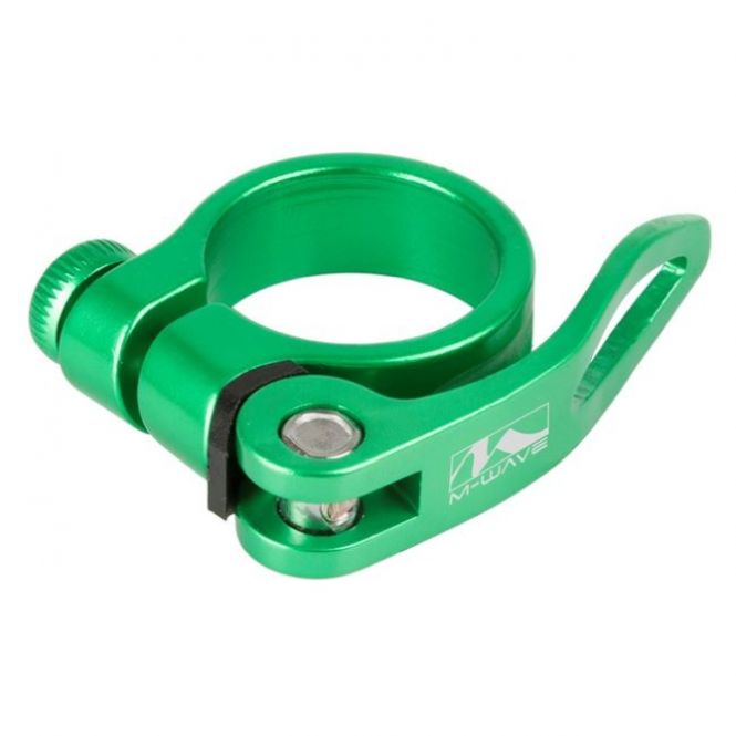 Κολάρο Σέλλας M-WAVE CLAMPY QR 31.8 mm - Green