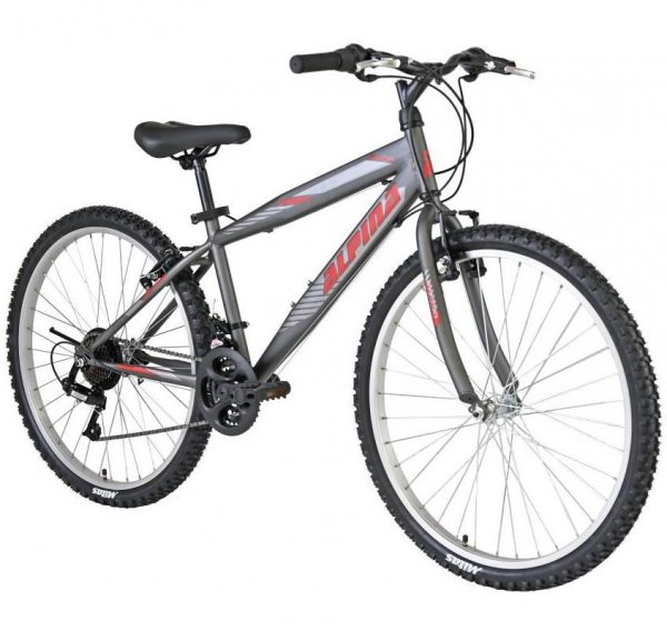 &Pi;&omicron;&delta;ή&lambda;&alpha;&tau;&omicron; Alpina Alpha MTB 24'' 21spd Grey/Red