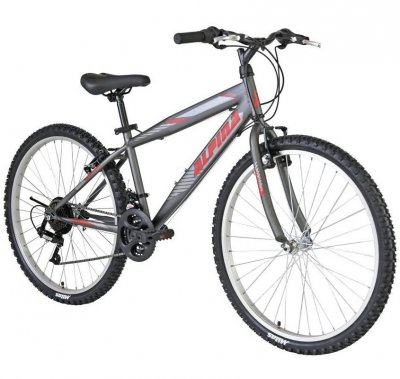 &Pi;&omicron;&delta;ή&lambda;&alpha;&tau;&omicron; Alpina Alpha MTB 24'' 21spd Grey/Red