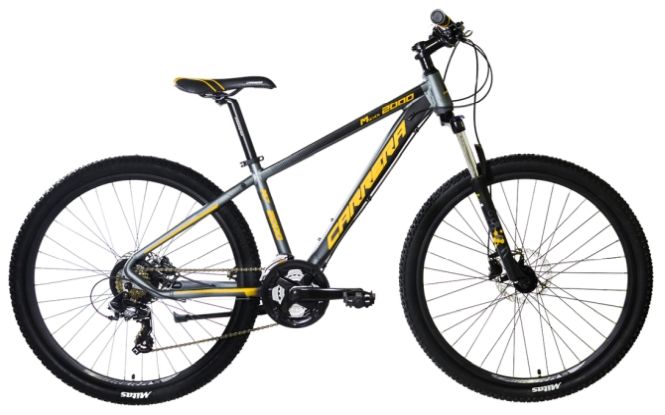 Ποδήλατο CARRERA M7 2000 HD Υδραυλικά Δισκόφρενα 27.5&#039;&#039; Grey/Yellow - Small