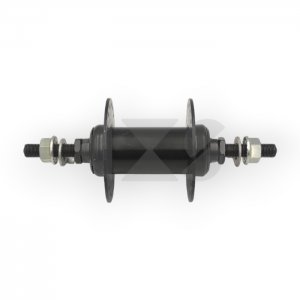 Κέντρο Εμπρόσθιο BMX Σιδερένιο με Άξονα 170mm x 10mm - 48H Black