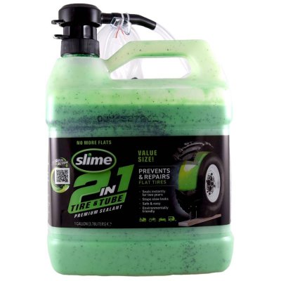 Υγρό SLIME 2in1 SEALANT για Αεροθάλαμο &amp; Tubeless 1Gal/3.8L