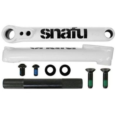 Πεταλιέρα Snafu Mayweather Cranks - White