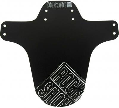 Φτερό Εμπρόσθιο Rockshox MTB Mud Guard Fender - Black - Outline White Distressed Print