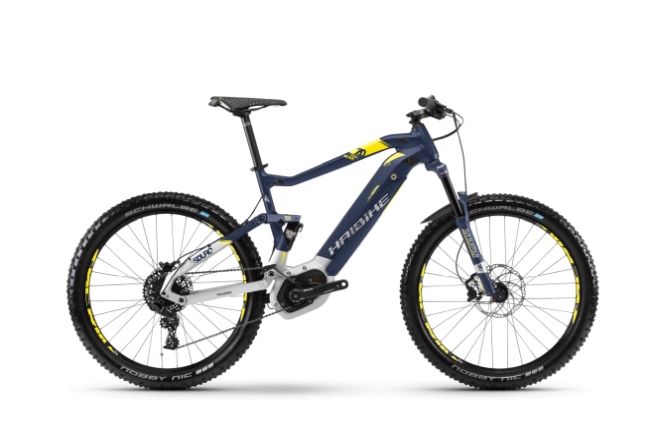 Ποδήλατο Ηλεκτρικό Haibike sDuro FullSeven 7.0 2018 Bosch - Blue/Silver/Citron matt