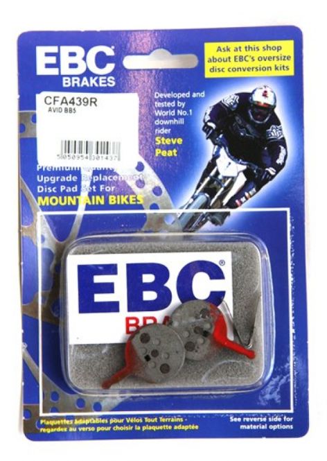 Τακάκια EBC Brakes Avid BB5 / Promax CFA 439R - Organic