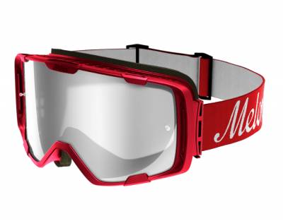 Μάσκα Melon Parker Mask Red Matte / Silver Chrome / Red with White Logo