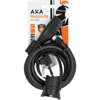 Κλειδαριά Σπιράλ AXA RESOLUTE 150/10 - 10mm x 150cm με Βάση