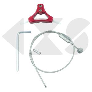 Γέφυρα Φρένου NIB/NOS BMX/MTB Tektro RBP Red Brake Straddle Cable Triangle