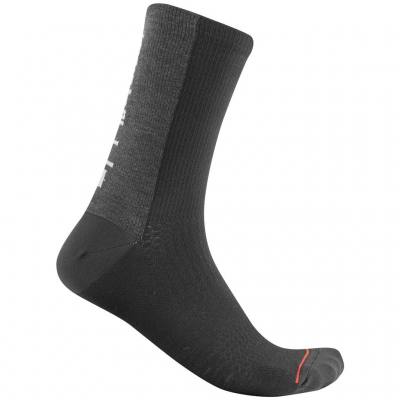 Κάλτσες Castelli Bandito Wool 18 Socks - black