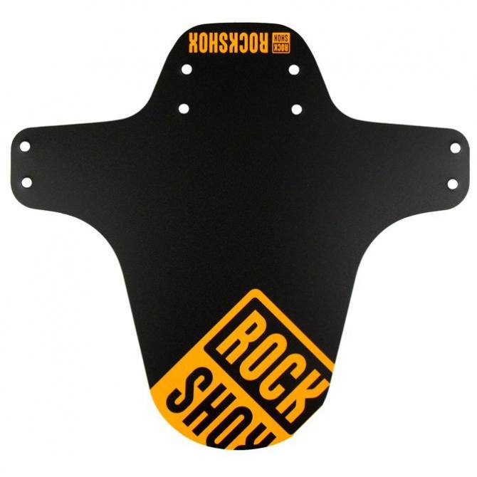 Φτερό Εμπρόσθιο Rockshox MTB Mud Guard Fender Neon Orange Print