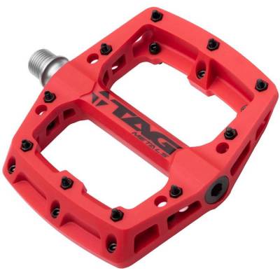 Πετάλια TAG Metals MTB T3 NYLON PEDAL Red (Ζεύγος)