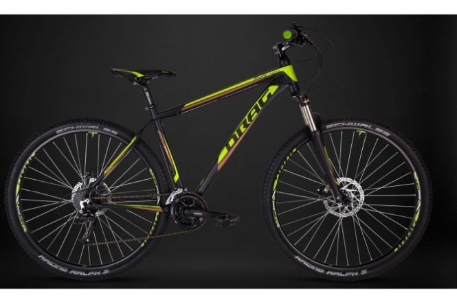 Ποδήλατο Drag 29er Pro 29&#039;&#039; Υδραυλικά Δισκόφρενα Black - Green L/XL