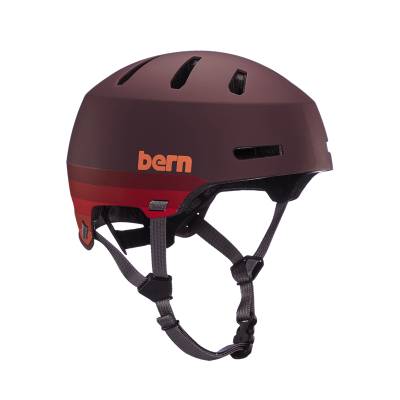 Κράνος BERN Macon 2.0 Bike/Skate Hard Hat Helmet Matte Retro Marron