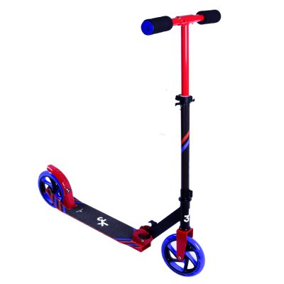 Πατίνι Δίτροχο (Scooter) Αθλοπαιδιά με 180mm Τροχούς Black/Red/Blue