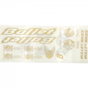Αυτοκόλλητα Bullet Bora BMX Gold Big 1221