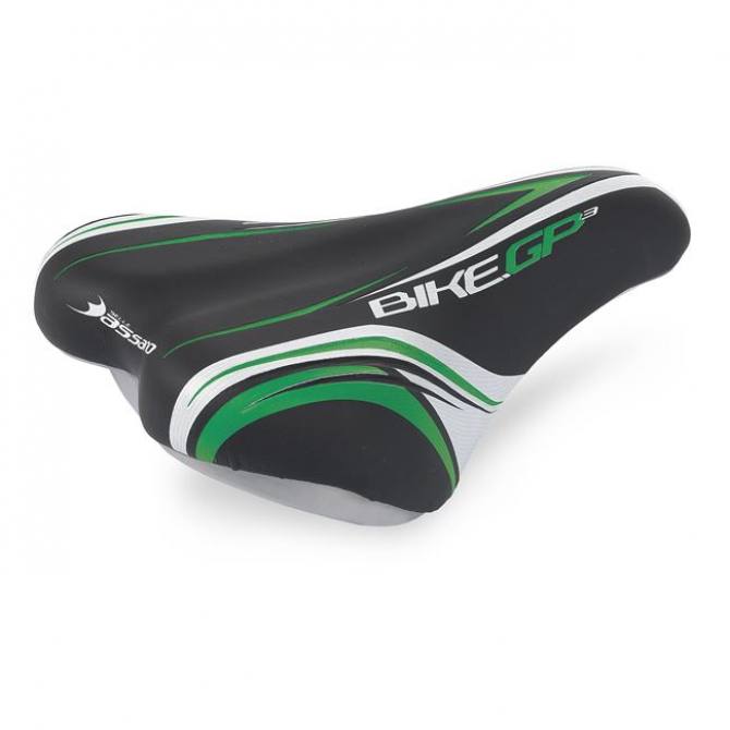 Σέλλα Παιδική SELLE BASSANO BIKE GP3 Μαύρη - Πράσινη