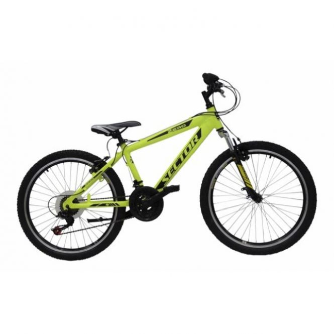 Ποδήλατο SECTOR ZERO 24&#039;&#039; 18spd Yellow 35cm