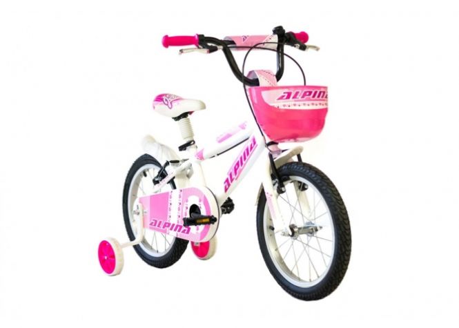 Ποδήλατο Alpina Beleno 16&#039;&#039;  White/Pink