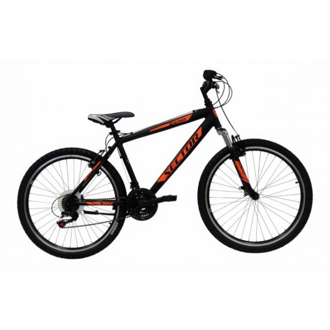 Ποδήλατο SECTOR ZERO 20&#039;&#039; 6spd Black 30cm