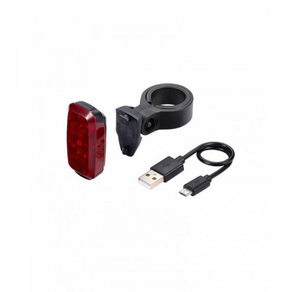 Φανάρι Οπίσθιο USB Επαναφορτιζόμενο BBB Spot BLS-147 Μαύρο