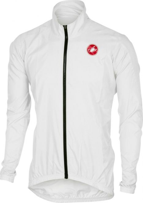 Αντιανεμικό Castelli Squadra Long ER Jacket - White