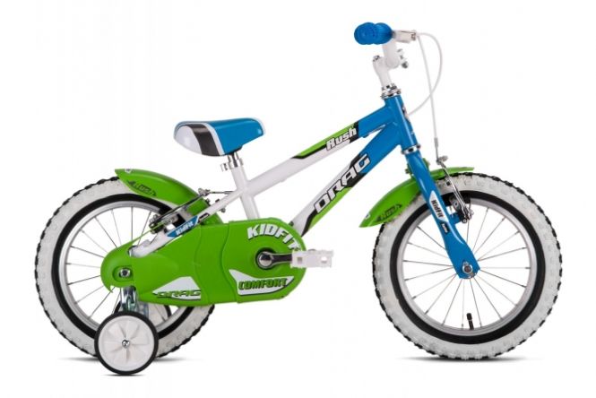 Ποδήλατο DRAG RUSH 14 Green/Blue