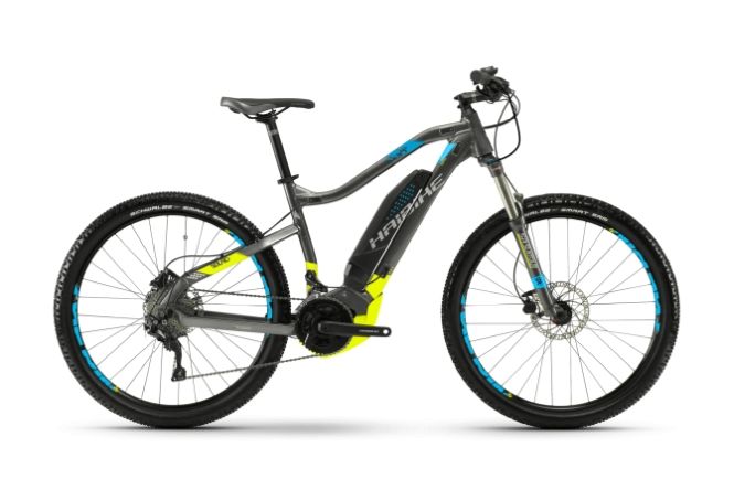 Ποδήλατο Ηλεκτρικό Haibike sDuro HardNine 3.5 2018 Yamaha - Black/Lime/Blue matt