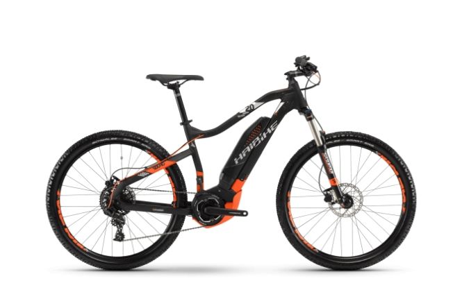 Ποδήλατο Ηλεκτρικό  Haibike sDuro HardSeven 2.0 2018 Yamaha - Black/Orange/Silver Black