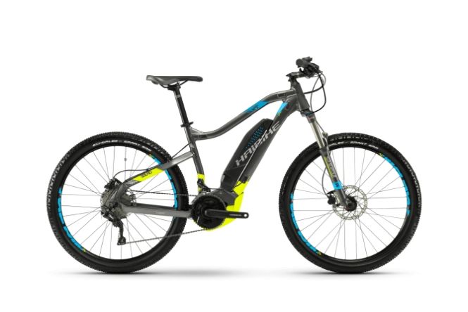 Ποδήλατο Ηλεκτρικό Haibike sDuro HardSeven 3.5 2018 Yamaha - Black/Lime/Blue matt