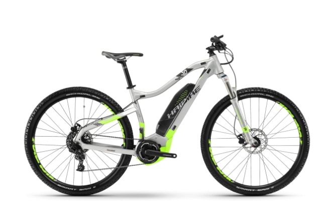 Ποδήλατο Ηλεκτρικό Haibike sDuro HardNine 3.0 2018 Yamaha - Silver/Neon Green/Black matt