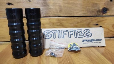 NOS NIB &Alpha;&nu;&alpha;&beta;&alpha;&tau;ή&rho;&epsilon;&sigmaf; Primo Stiffies Pegs 3/8 - 10mm Black