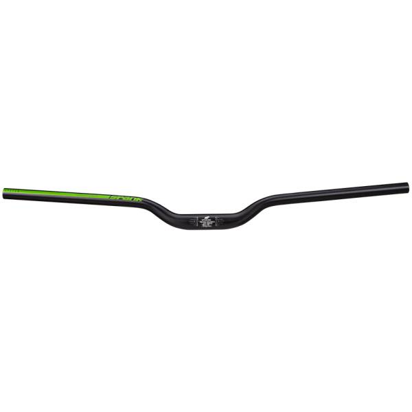 Τιμόνι SPANK SPOON 800mm - 40mm Rise Black/Green