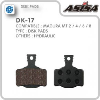 Τακάκια ASISA DK-17 για Magura MT 2/4/6/8
