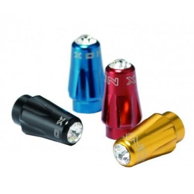 Καπάκια βαλβίδας XON με κρύσταλο Swarovski Full CNC Presta valve cap XVC-01A (Ζεύγος)